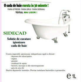 solutie pentru curatare cada baie